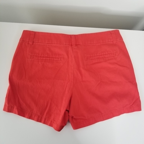 J Crew 5 Inch Classic Chino Short Red/Orange Size 8 - Picture 4 of 9